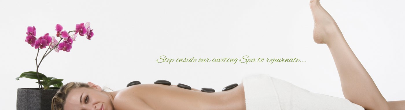 Step inside our spa to rejuvenate